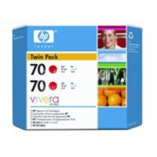 Cartus cerneala HP 70 130 ml Red Ink Cartridge with Vivera Ink - C9456A